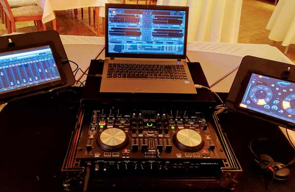 Discjockey Arbeitsplatz